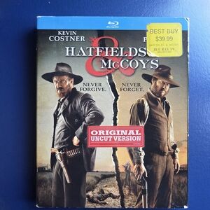 NEW. Factory Sealed. Hatfields & McCoys Blu-ray Original Uncut Version